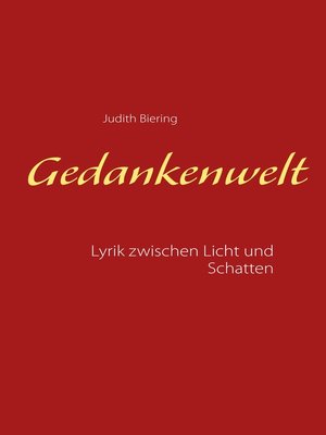 cover image of Gedankenwelt